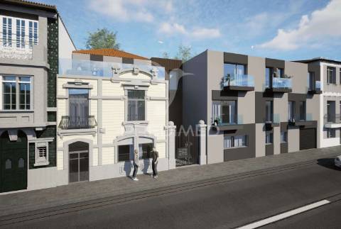 Apartamento duplex t3+1 em construção no bonfim