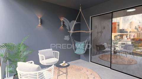 Apartamento duplex t3+1 em construção no bonfim