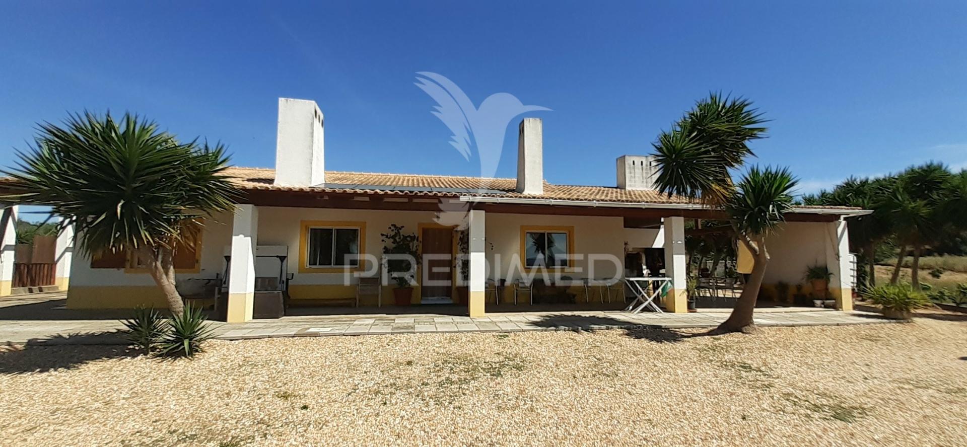 Quinta de 1,06 ha com moradia t4 em santa luzia – ourique