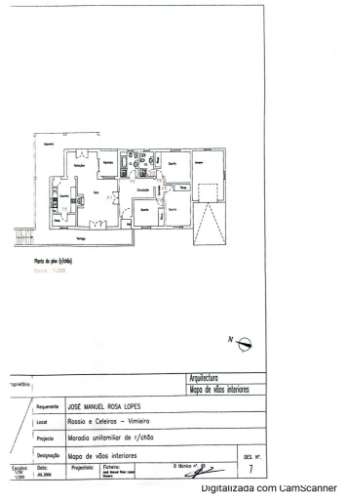 Terreno urbano de 1330m2 com projeto para moradia de 265m2