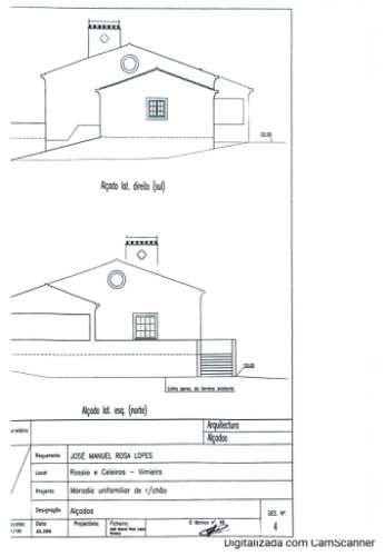 Terreno urbano de 1330m2 com projeto para moradia de 265m2