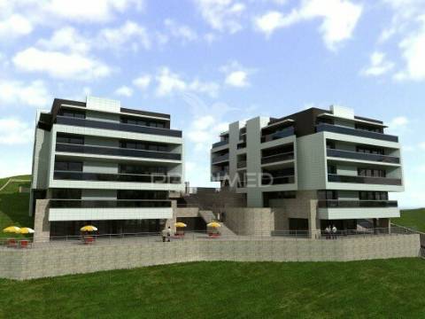 Apartamento t2 em construção com 3 frentes - vila real