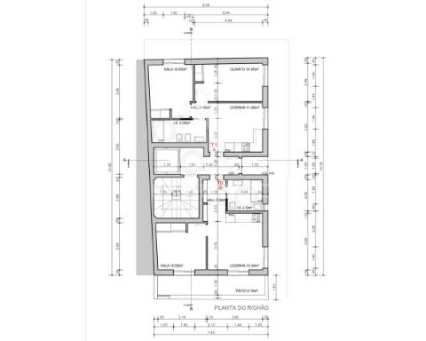 T0+1, segunda linha de monte gordo, vista mar, praia a 100m