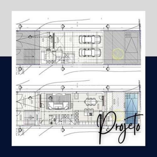 Terreno com projeto aprovado