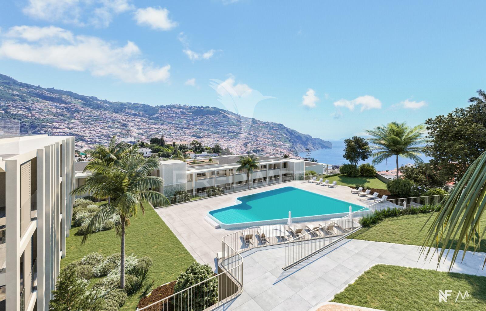 Apartamento t2 novo nas virtudes funchal
