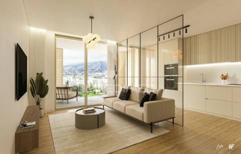 Apartamento t2 novo nas virtudes funchal