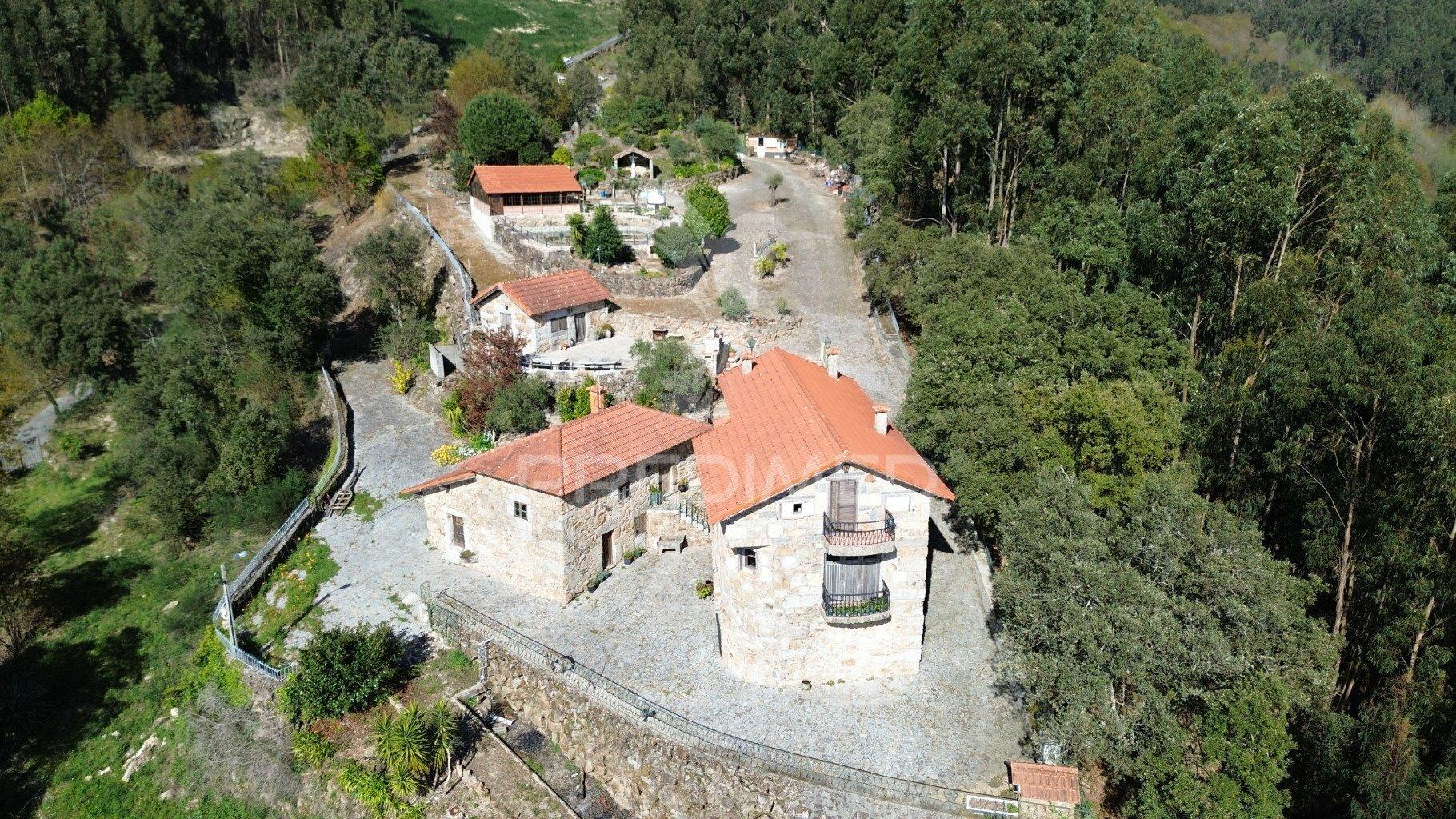 Quinta para turismo rural em fervença, celorico de basto