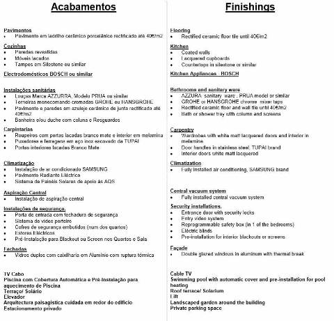 Apartamento t2 de luxo, condomínio privado,  lagos