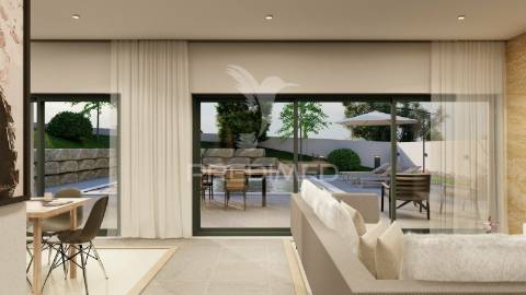 Moradias deluxe t3 com piscina e garagem - patã de cima