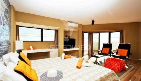 Penthouse t4 com piscina privada em albufeira