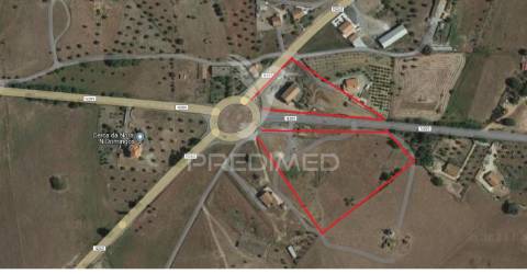 Terreno com habitação e armazém