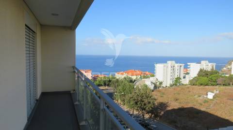 Apartamento de luxo t3 perto da estrada monumental vista mar