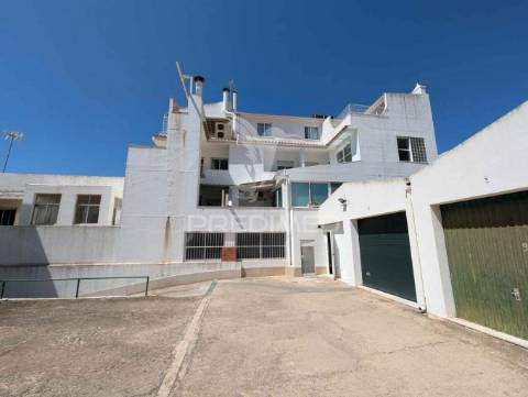 Building in cacela downtown operating as an hostel