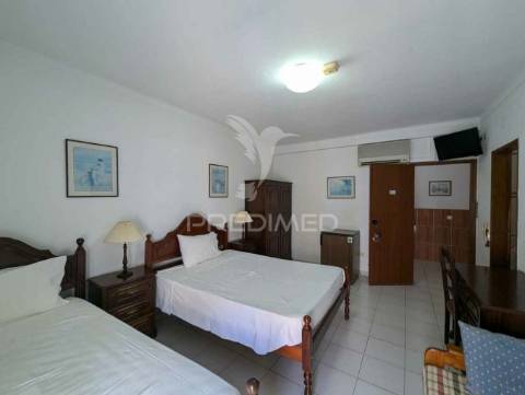 Building in cacela downtown operating as an hostel