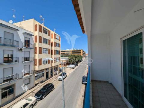 Building in cacela downtown operating as an hostel