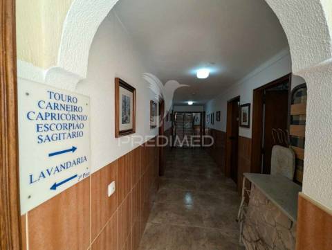 Building in cacela downtown operating as an hostel