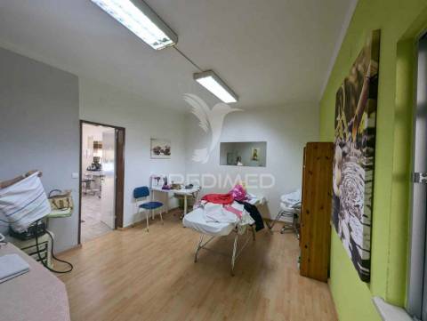 Building in cacela downtown operating as an hostel