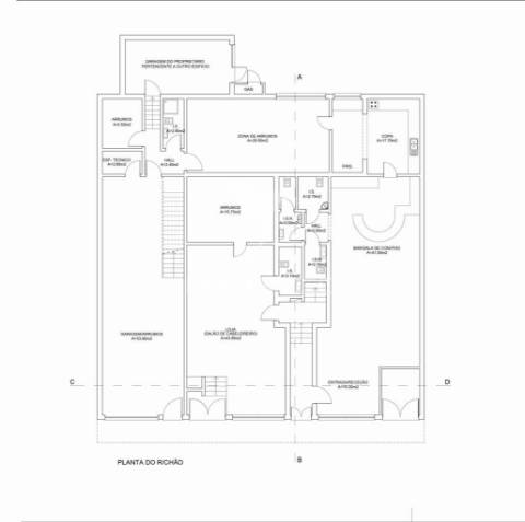 Building in cacela downtown operating as an hostel