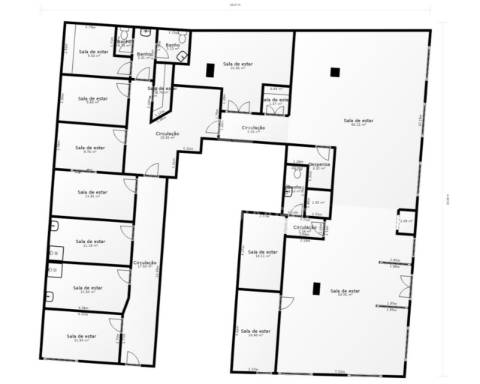 Loja com 335m2 no centro da cidade de olhão