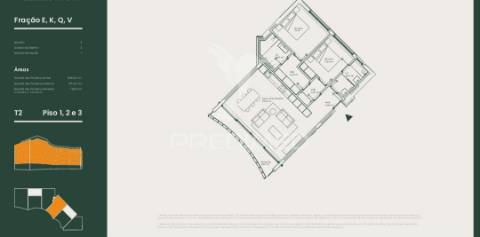 Apartamento t2 com varanda em zona nobre de sines