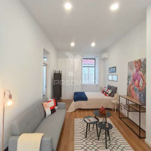 Apartamento t0 totalmente renovado em lisboa