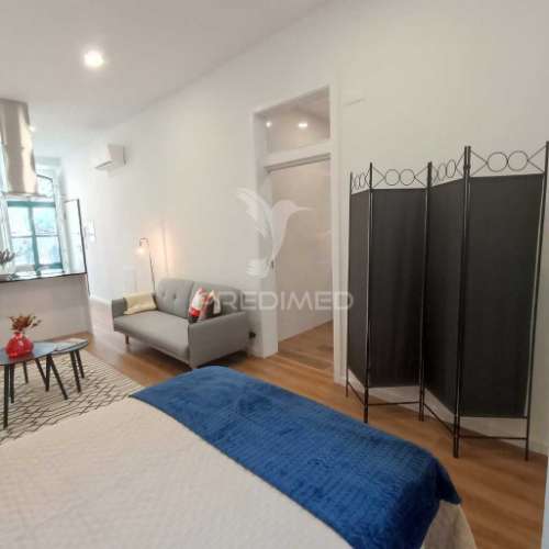 Apartamento t0 totalmente renovado em lisboa