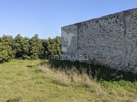 Terreno misto e ruína em vila nova de cacela, constroi 300m2