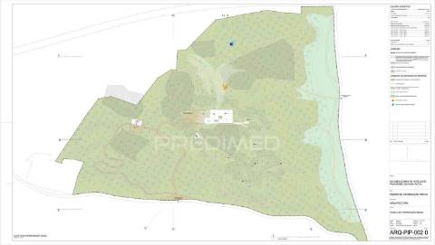 Terreno à beira do guadiana, com 25ha, com projecto de hotel