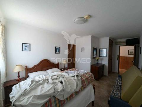 Building in cacela downtown operating as an hostel