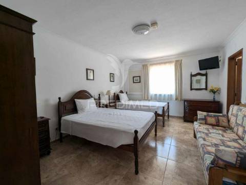 Building in cacela downtown operating as an hostel