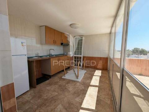 Building in cacela downtown operating as an hostel