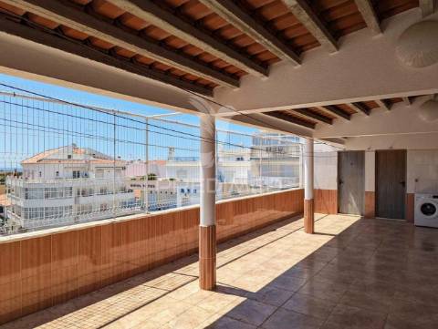 Building in cacela downtown operating as an hostel