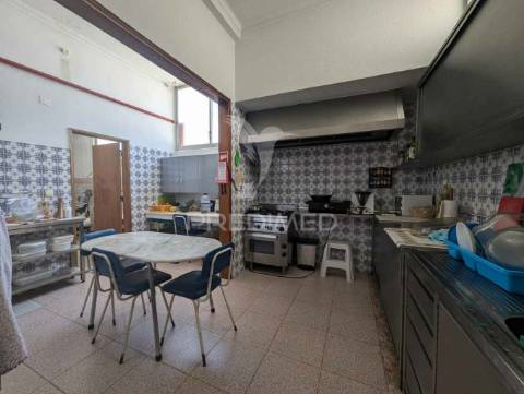 Building in cacela downtown operating as an hostel