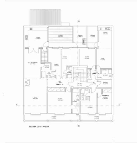 Building in cacela downtown operating as an hostel