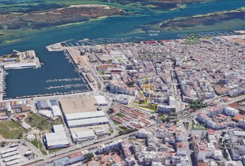 Terreno urbano na zona ribeirinha de olhão.