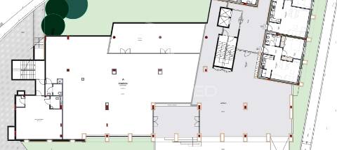 Loja comercial em azurém - guimarães