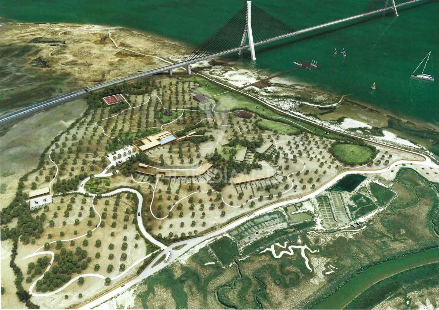 Quinta à beira do guadiana, com 25ha, com projecto de hotel
