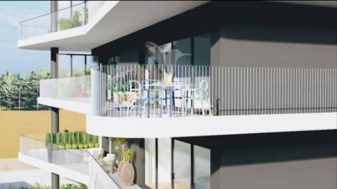 Terreno para construção de apartamentos de luxo em loulé com projeto