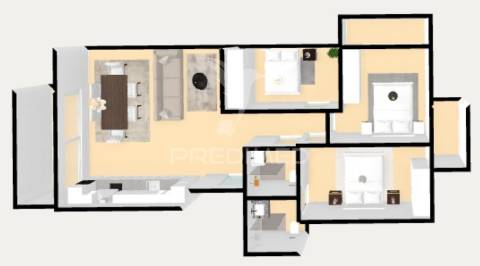 Apartamento t3 em benfica