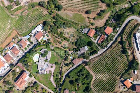 Quinta com dois artigos urbanos e um rústica com 5410 m2 junto á cidade de guimarães