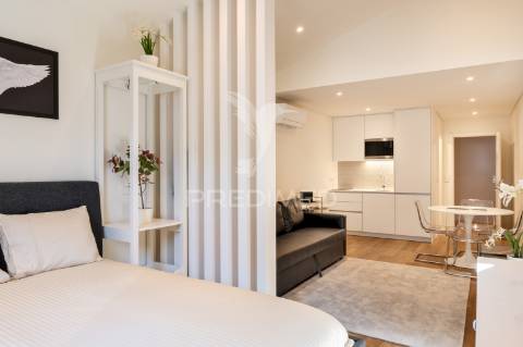 Apartamento t1 novo - junto à batalha - porto