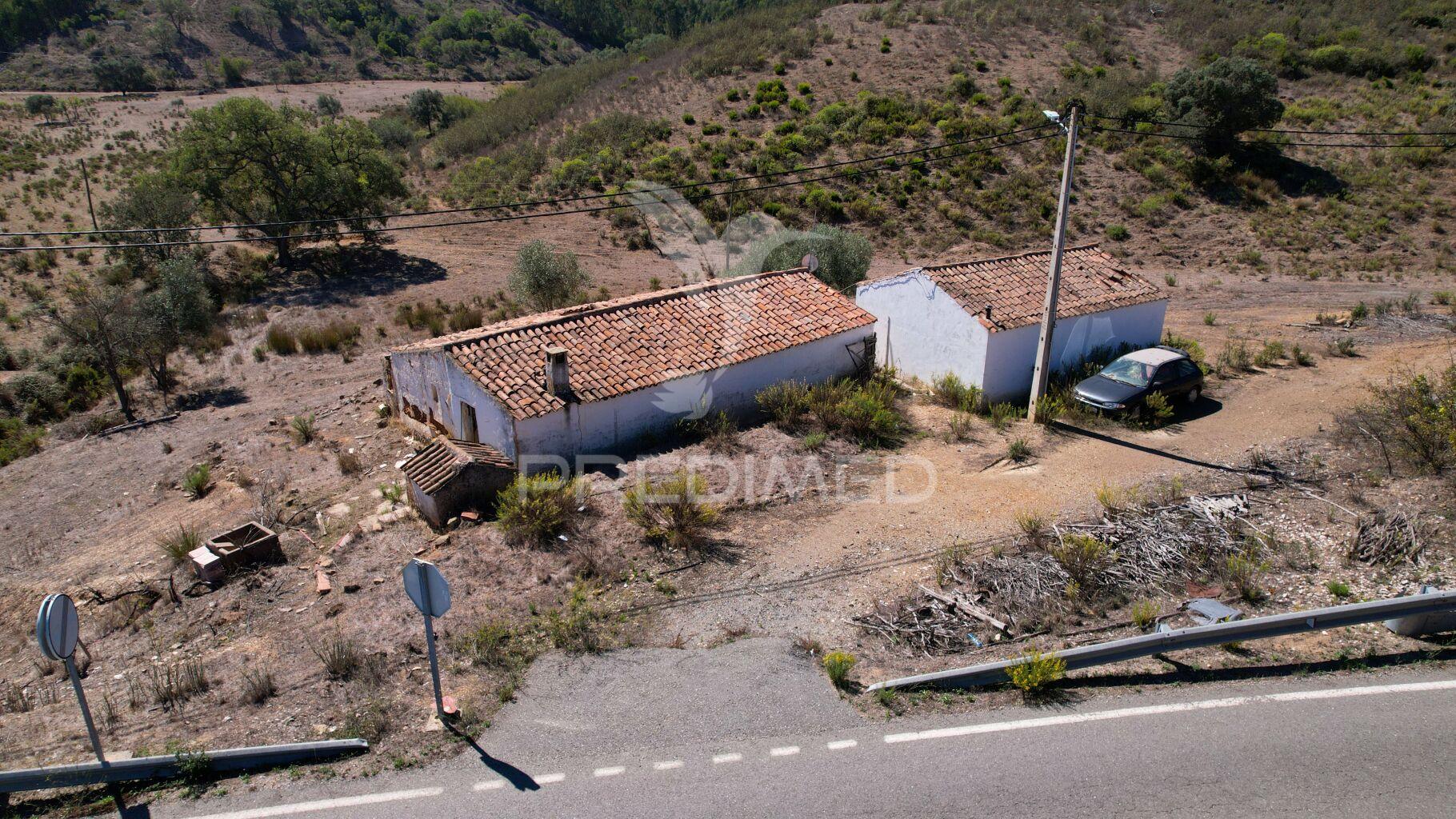 Casas em ruinas