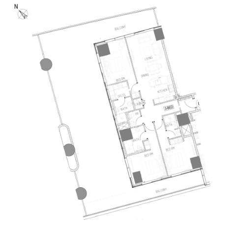 Apartamento t3 em dubai