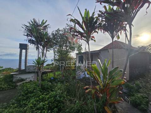 Moradia típica madeirense com terreno de 3140 m²