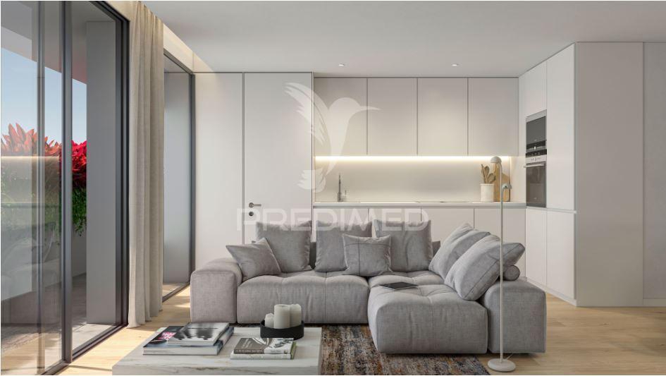 Apartamento t2 em construção, matosinhos
