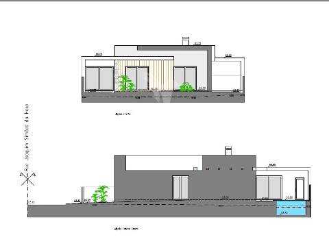 Moradia térrea t3+1 com piscina em fernão ferro