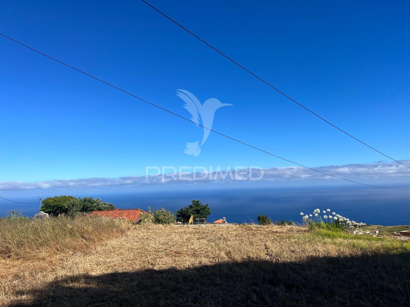 Moradia e dois palheiro ambos para recuperar com 1348m2 de terreno na ponta do pargo á beira da estrada