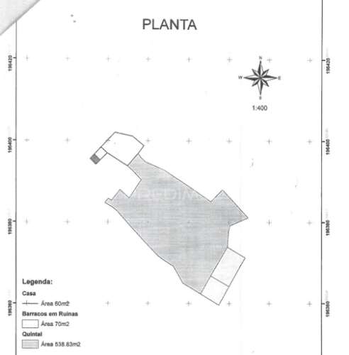 Casa em pedra para reconstrução em murça / vila real