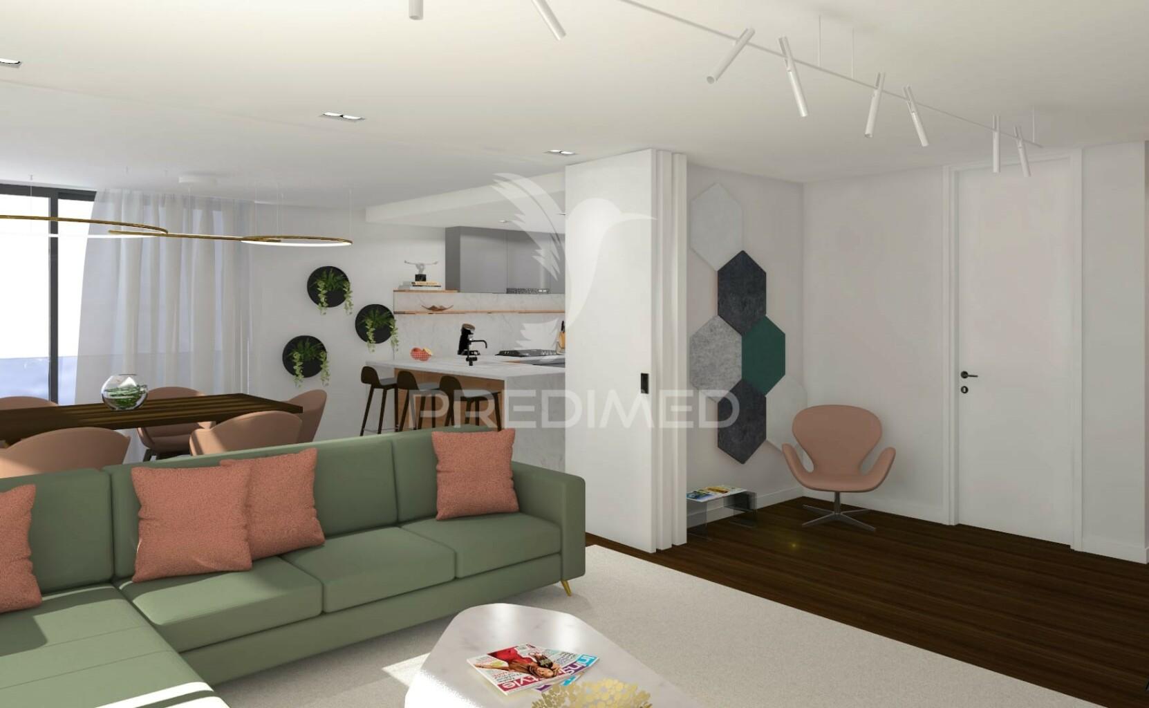 Apartamento t3 duplex na zona da ajuda