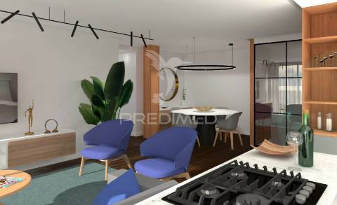 Apartamento t3 duplex na zona da ajuda